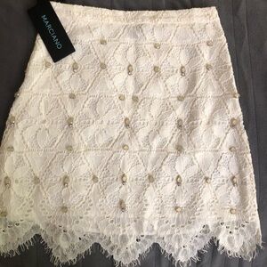 Marciano Perfect Summer White lace Skirt